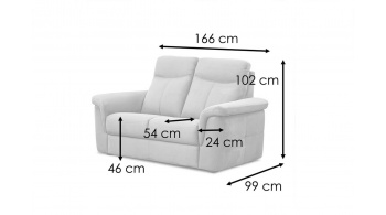 Sofa 2-Sitzer JONES