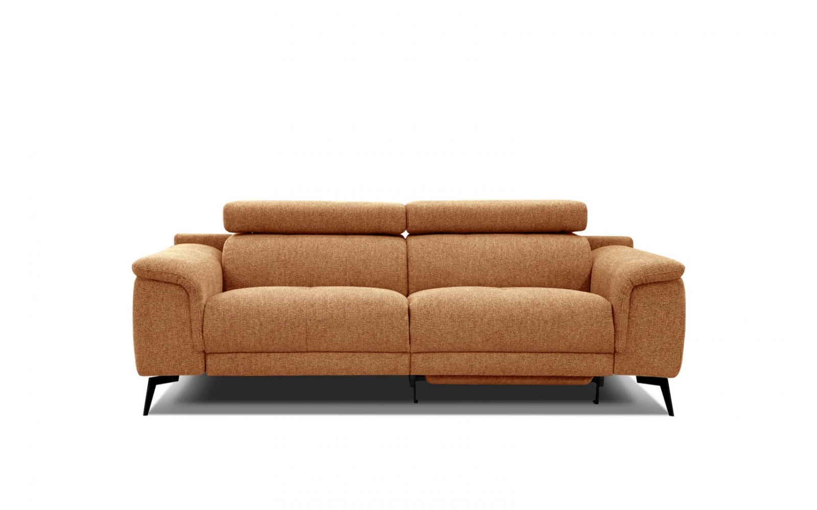 3-Sitzer Sofa mit Relaxfunktion auf der rechten Seite FIERO Gelb Honig (Arano 07)