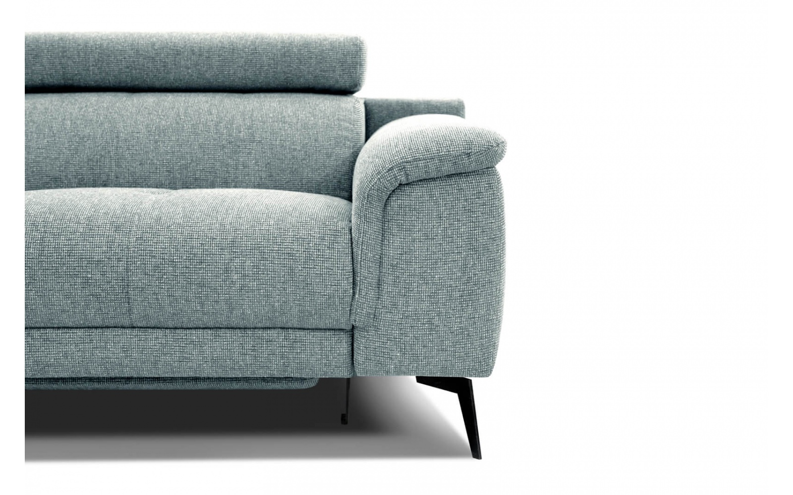 3-Sitzer Sofa mit Relaxfunktion auf der rechten Seite FIERO Türkis (Arano 14)