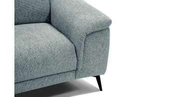 3-Sitzer Sofa mit Relaxfunktion auf der rechten Seite FIERO Türkis (Arano 14)