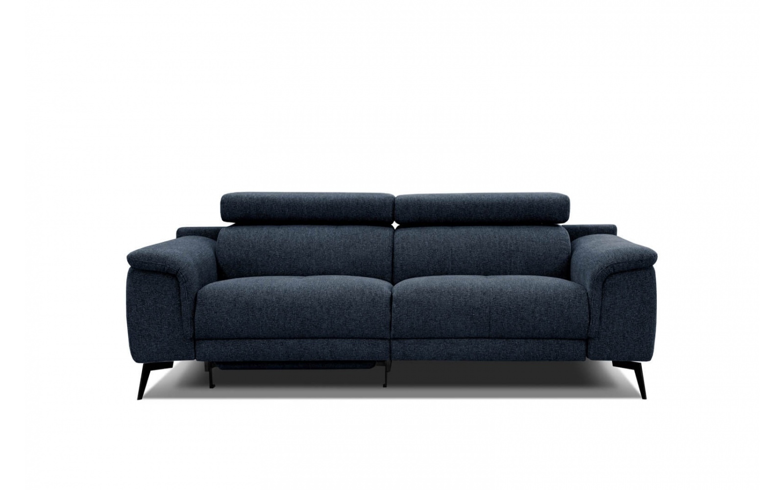 3-Sitzer Sofa mit Relaxfunktion auf der linken Seite FIERO Dunkelblau (Arano 12)