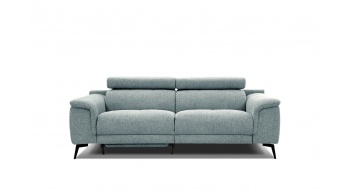 3-Sitzer Sofa mit Relaxfunktion auf der linken Seite FIERO Türkis (Arano 14)