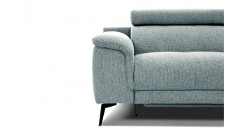 3-Sitzer Sofa mit Relaxfunktion auf der linken Seite FIERO Türkis (Arano 14)