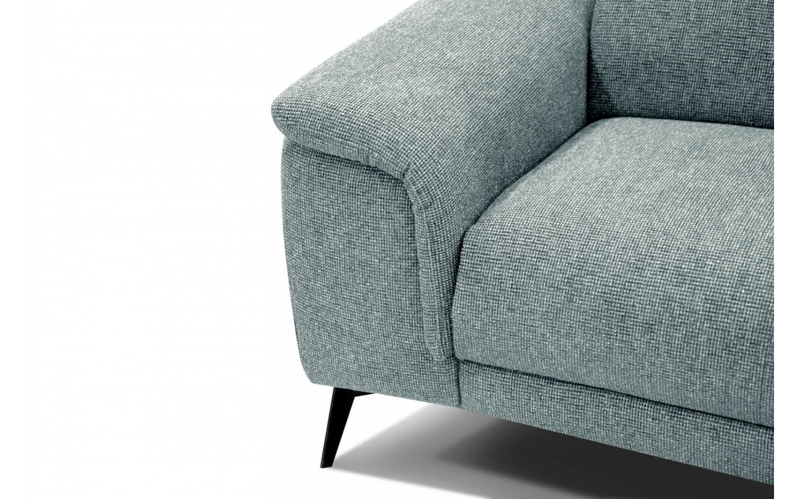 3-Sitzer Sofa mit Relaxfunktion auf der linken Seite FIERO Türkis (Arano 14)