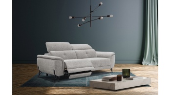 3-Sitzer Sofa mit Relaxfunktion auf der linken Seite AVENA