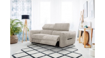 3-Sitzer Sofa mit Relaxfunktion auf der rechten Seite CALVERA