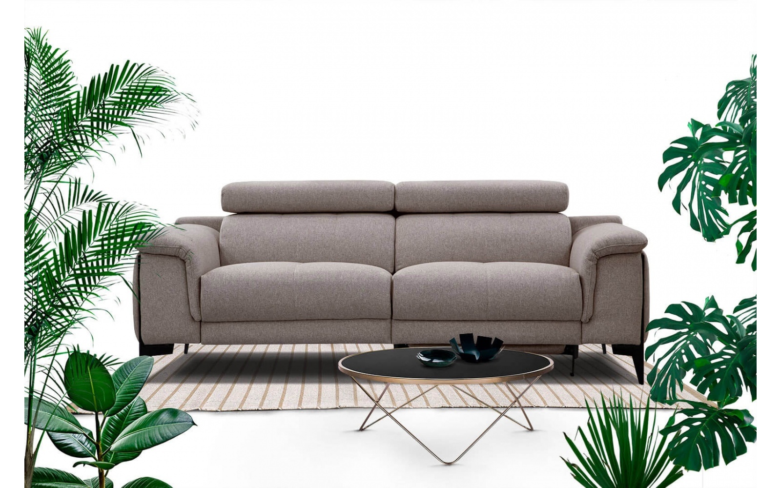3-Sitzer Sofa mit Relaxfunktion auf der rechten Seite MATERA