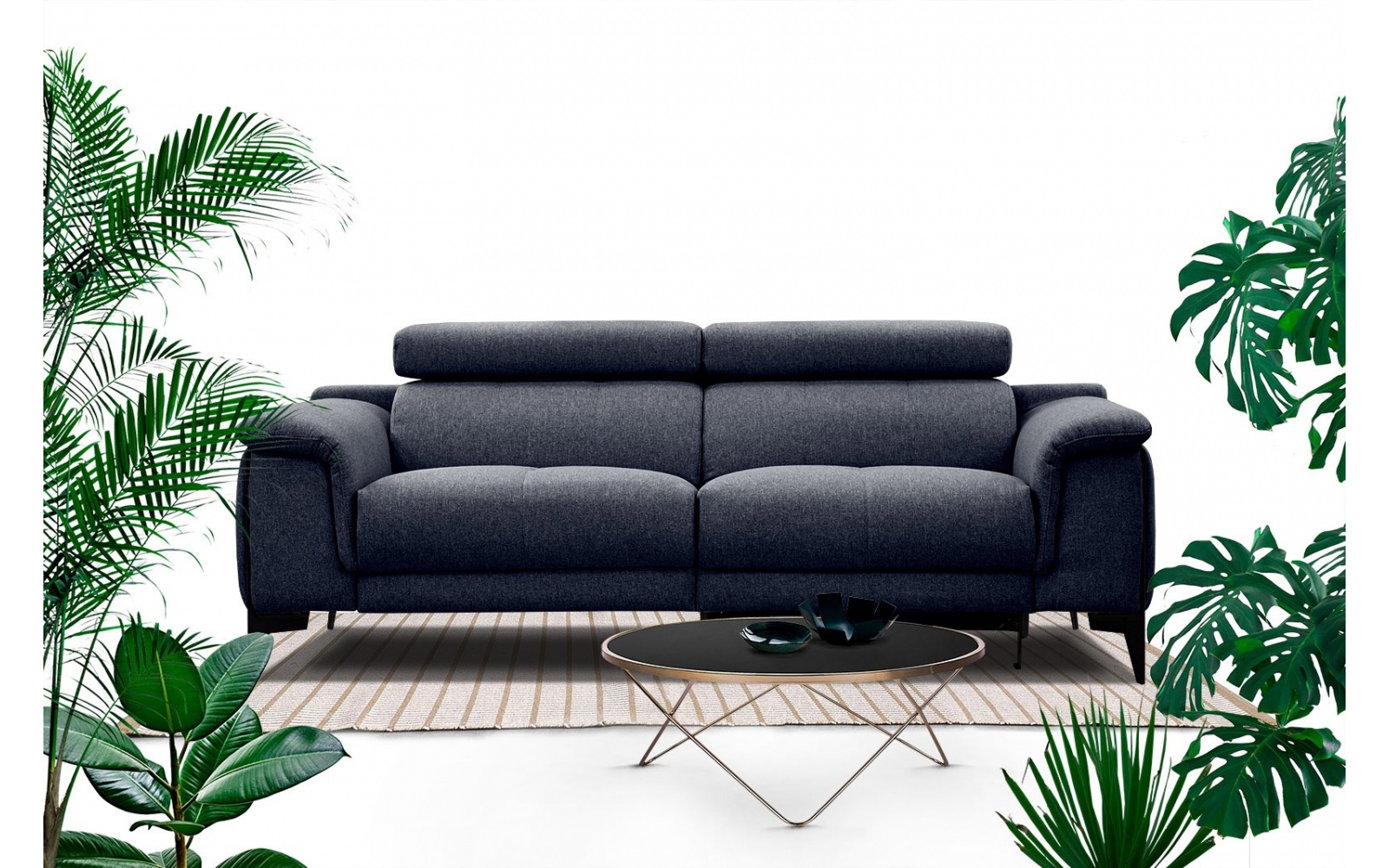 3-Sitzer Sofa mit Relaxfunktion auf der rechten Seite MATERA