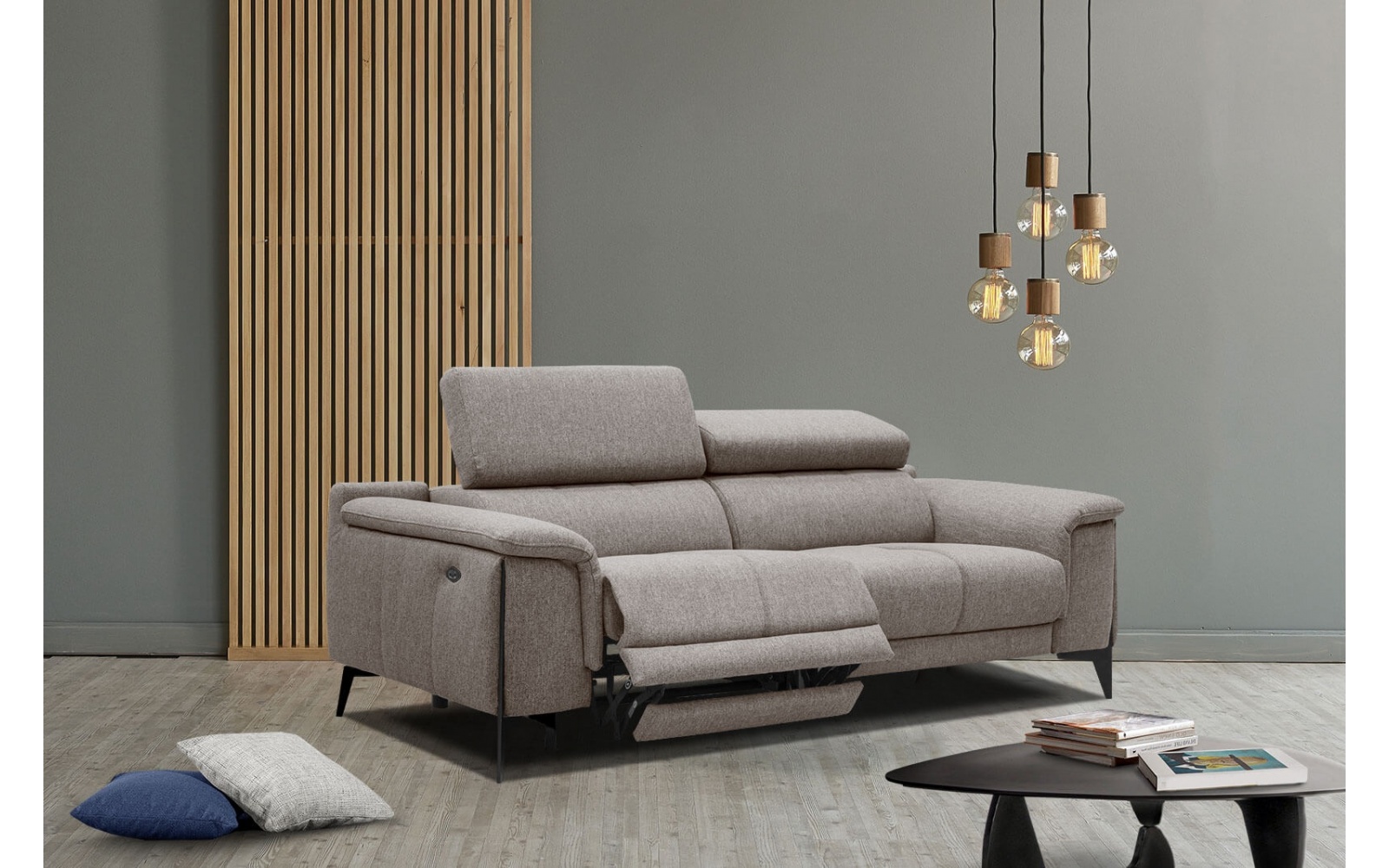 3-Sitzer Sofa mit Relaxfunktion auf der linken Seite MATERA