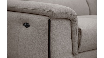 3-Sitzer Sofa mit Relaxfunktion auf der linken Seite MATERA