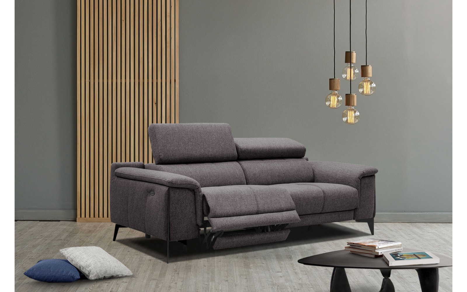 3-Sitzer Sofa mit Relaxfunktion auf der linken Seite MATERA