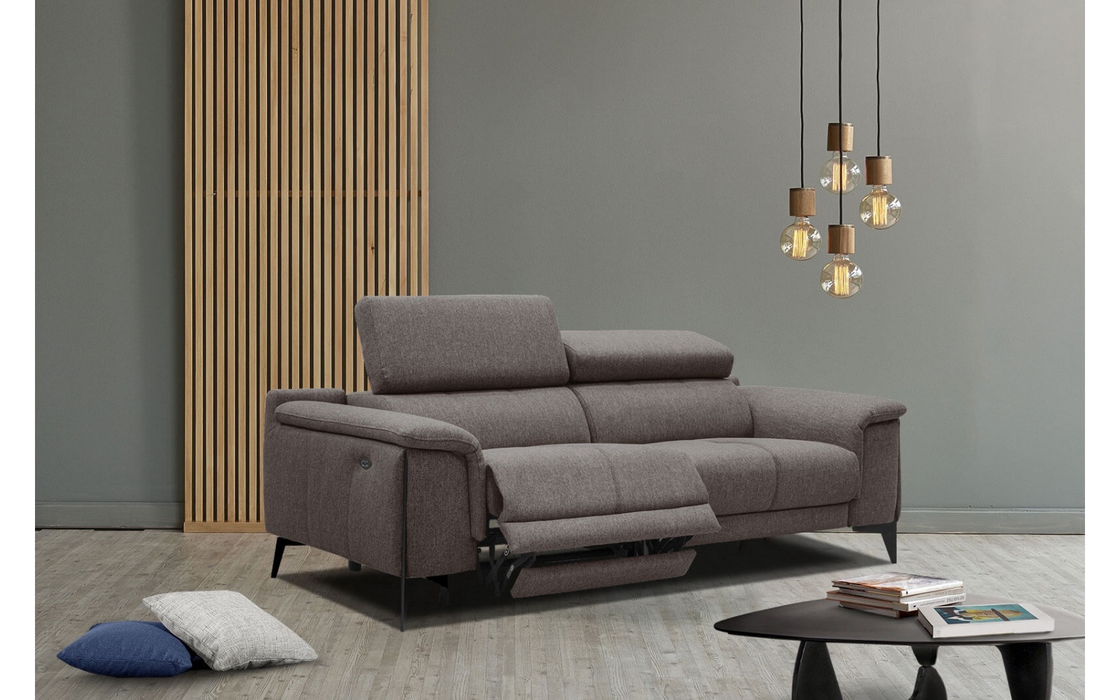 3-Sitzer Sofa mit Relaxfunktion auf der linken Seite MATERA