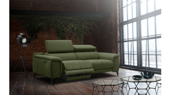 3-Sitzer Sofa mit Relaxfunktion auf der linken Seite MATERA