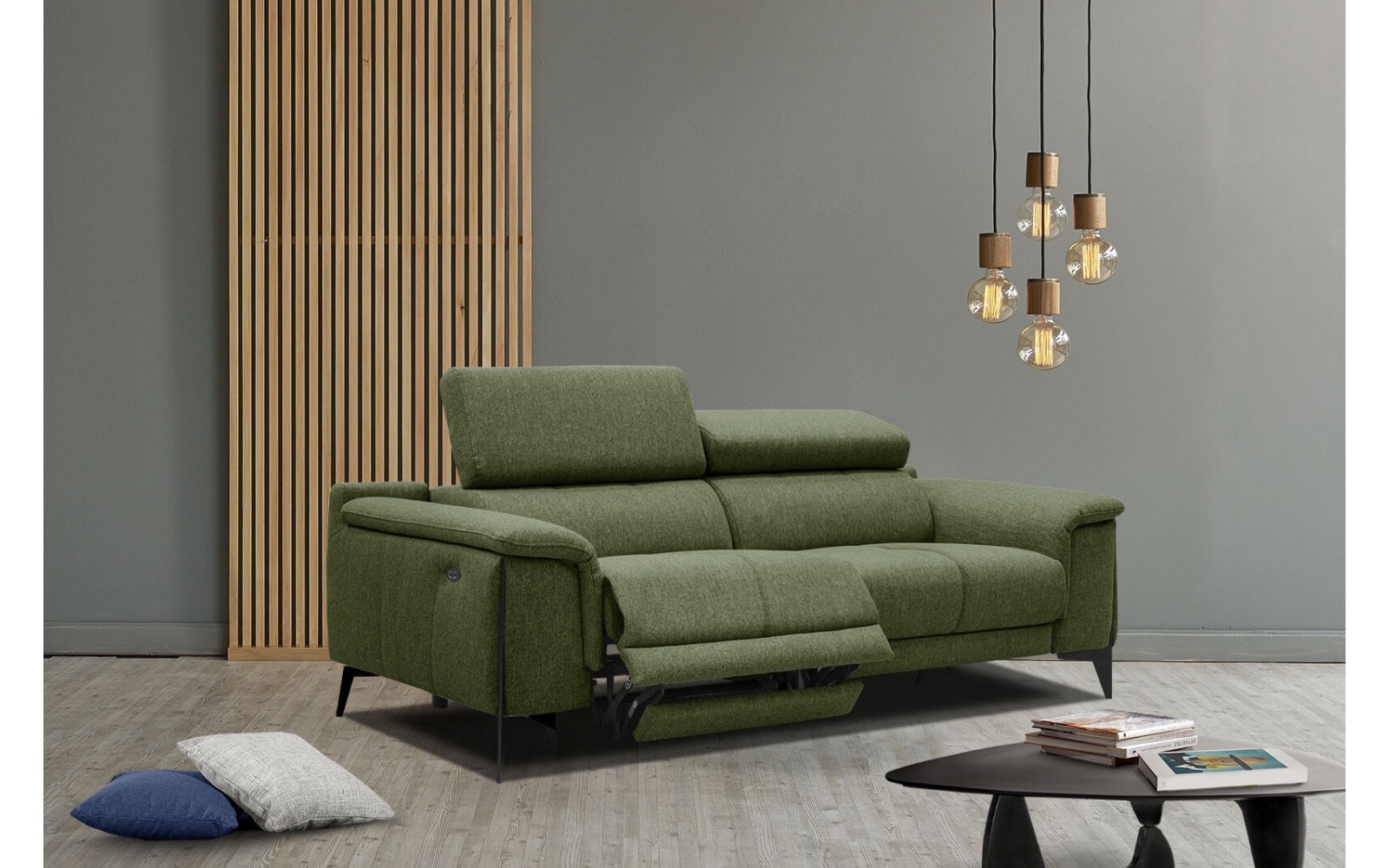 3-Sitzer Sofa mit Relaxfunktion auf der linken Seite MATERA