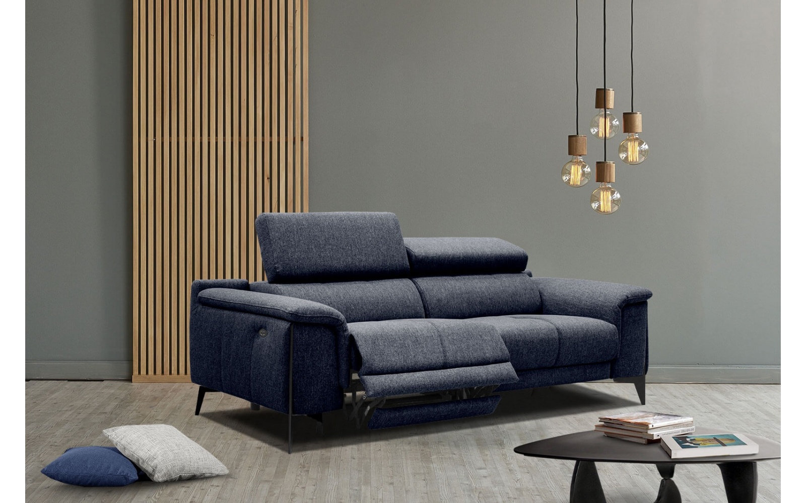 3-Sitzer Sofa mit Relaxfunktion auf der linken Seite MATERA