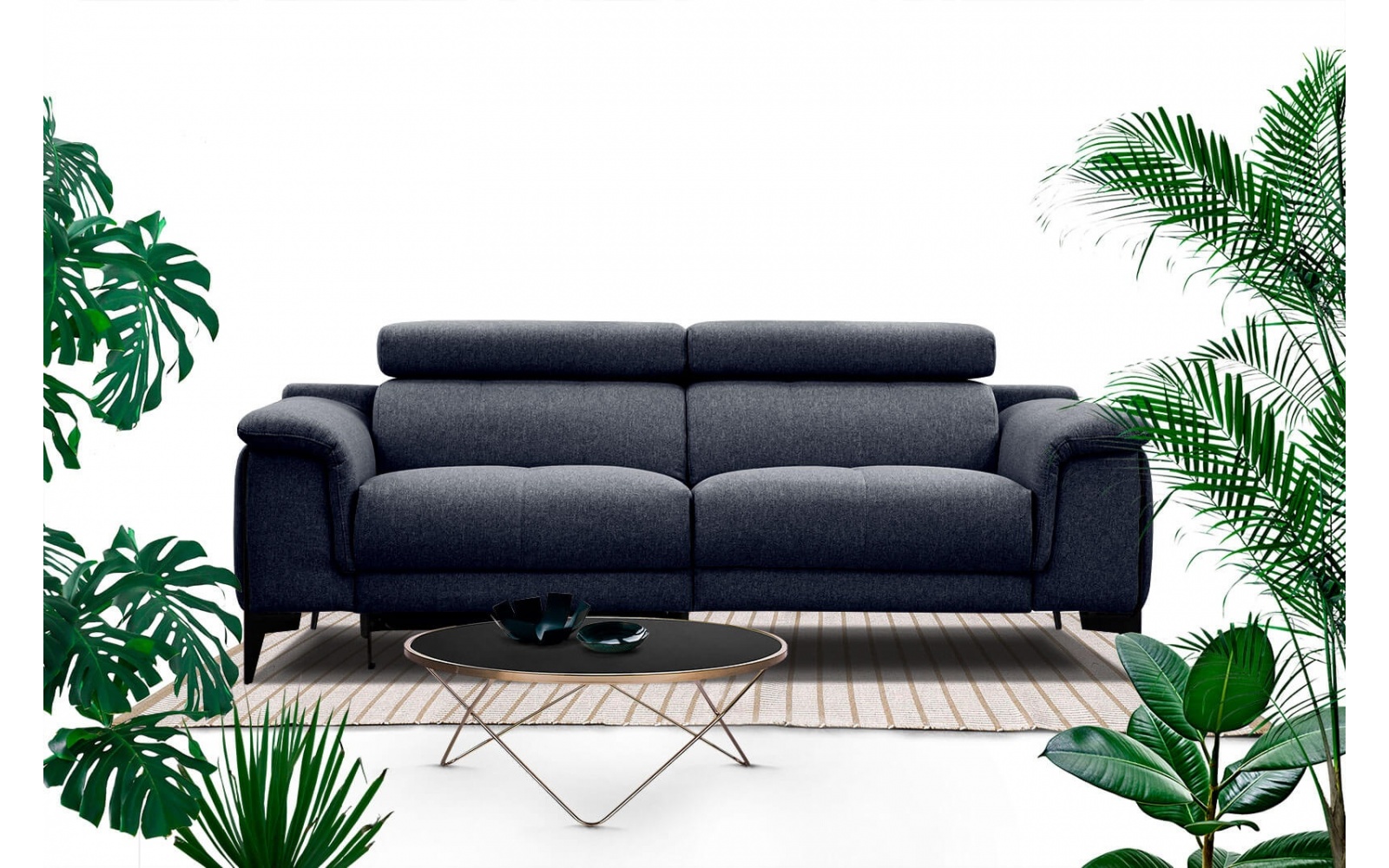 3-Sitzer Sofa mit Relaxfunktion auf der linken Seite MATERA