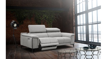 3-Sitzer Sofa mit Relaxfunktion auf der linken Seite MATERA