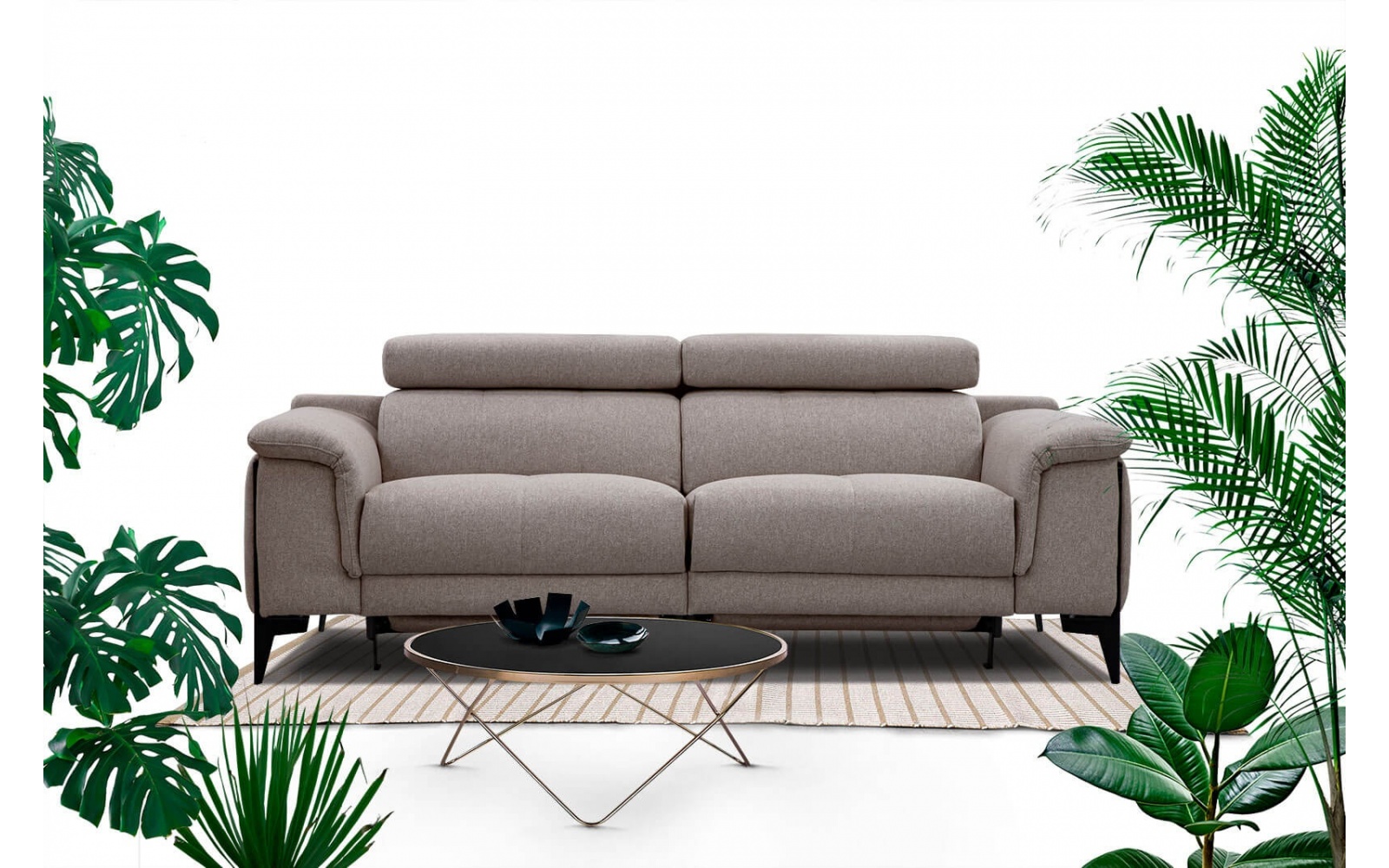 3-Sitzer Relaxsofa mit zwei Relaxfunktionen MATERA