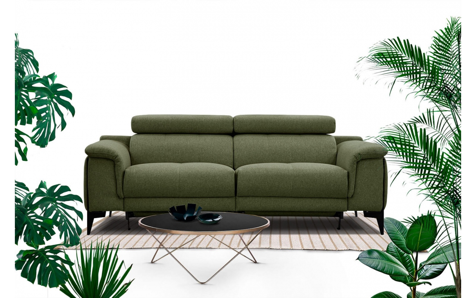 3-Sitzer Relaxsofa mit zwei Relaxfunktionen MATERA