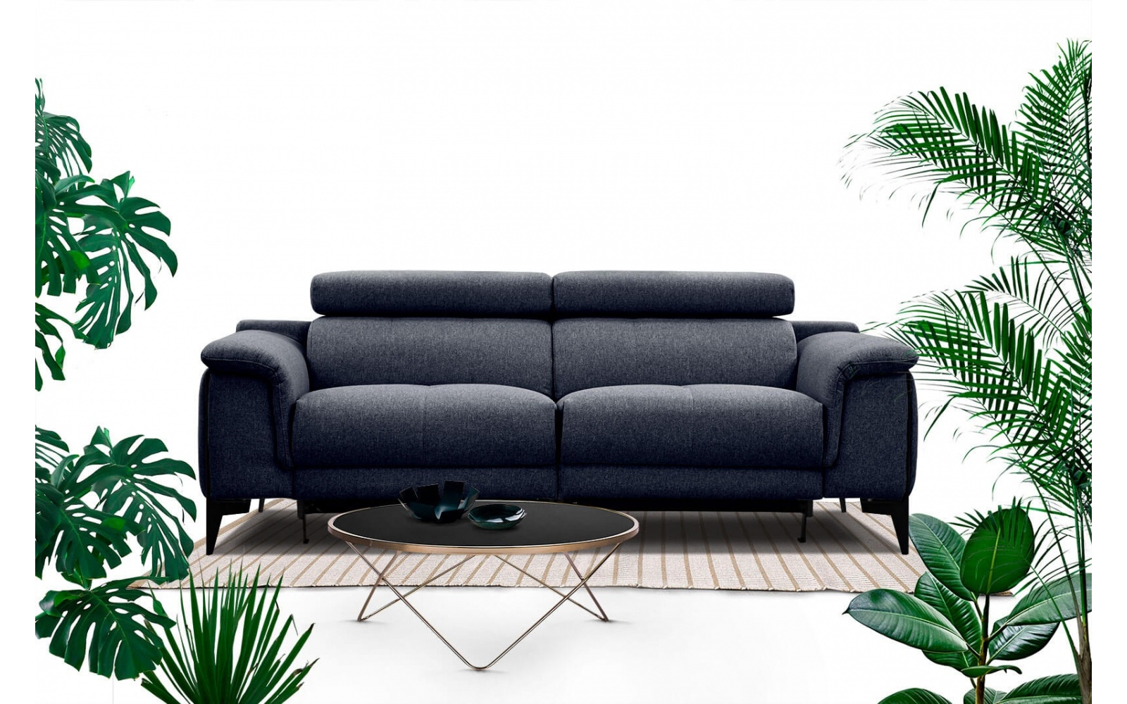 3-Sitzer Relaxsofa mit zwei Relaxfunktionen MATERA