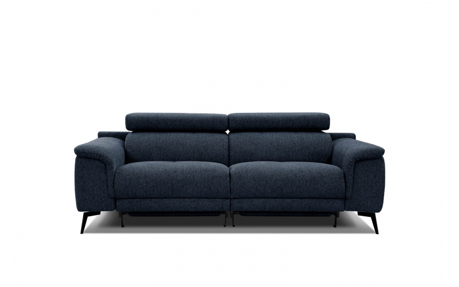 3-Sitzer Relaxsofa mit zwei Relaxfunktionen FIERO FARBE Marineblau (Arano 12)