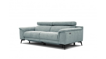 3-Sitzer Relaxsofa mit zwei Relaxfunktionen FIERO FARBE Mintgrün (Arano 14)