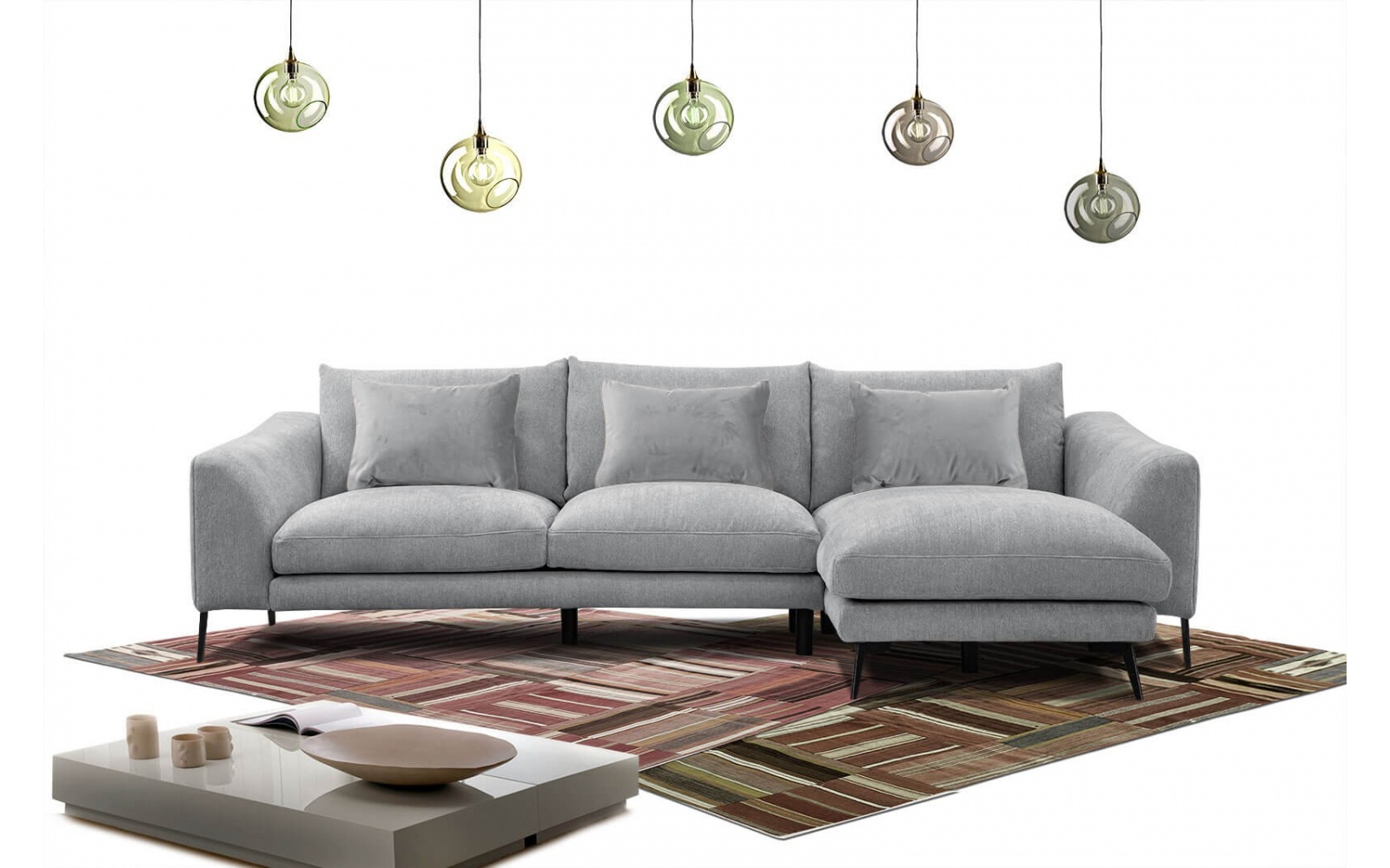 Ecksofa rechts 4-Sitzer WINTER