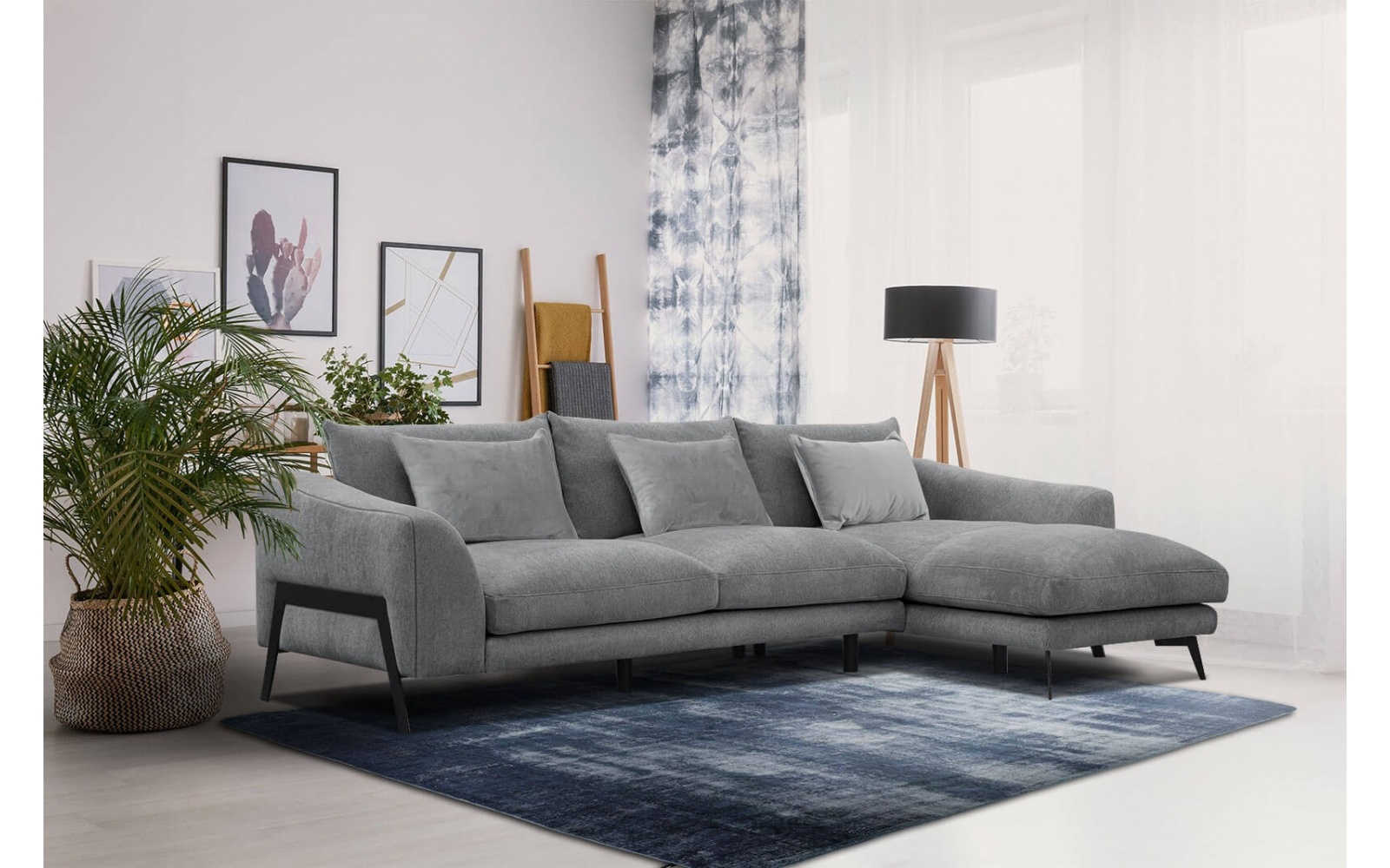 Ecksofa rechts 4-Sitzer WINTER