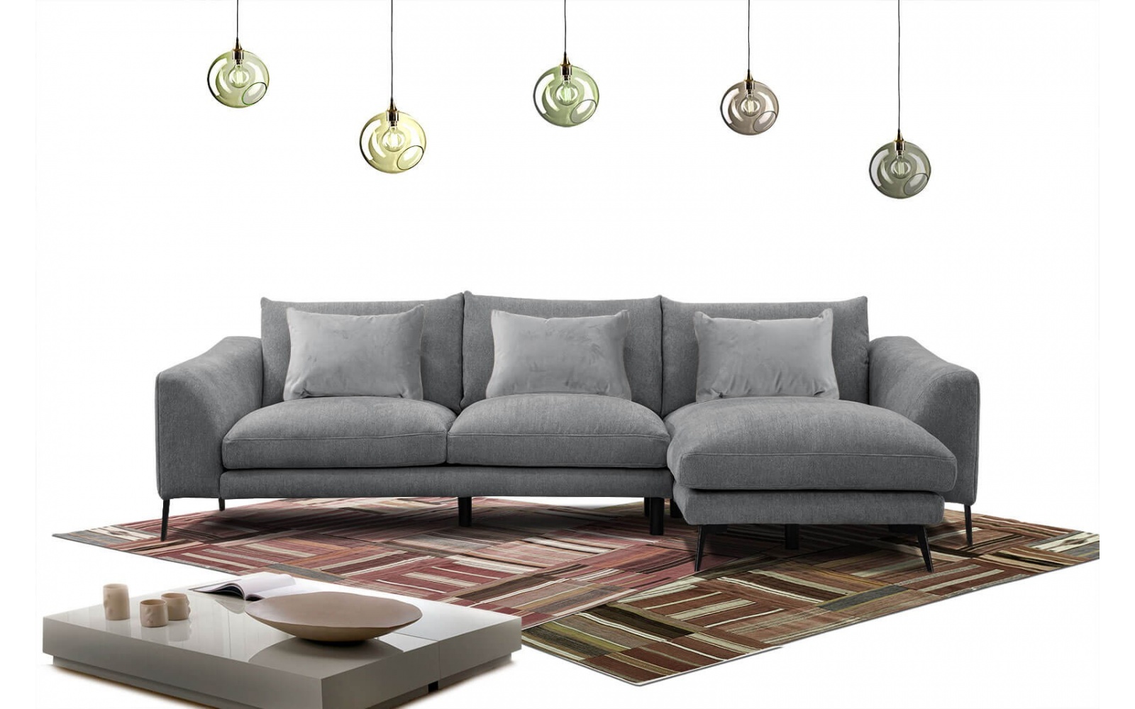 Ecksofa rechts 4-Sitzer WINTER