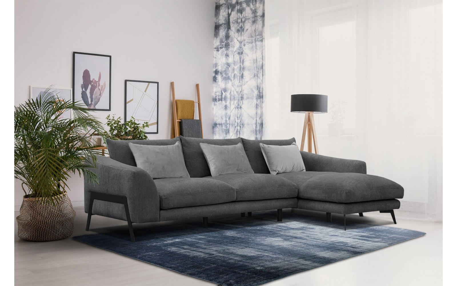 Ecksofa rechts 4-Sitzer WINTER