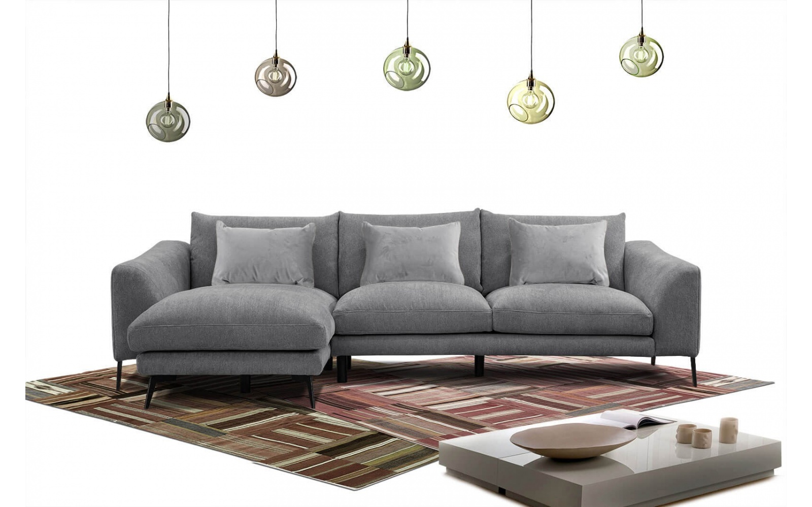 Ecksofa links 4-Sitzer WINTER