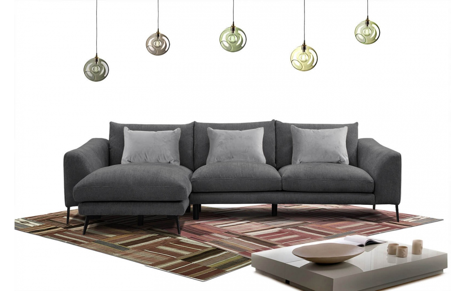 Ecksofa links 4-Sitzer WINTER