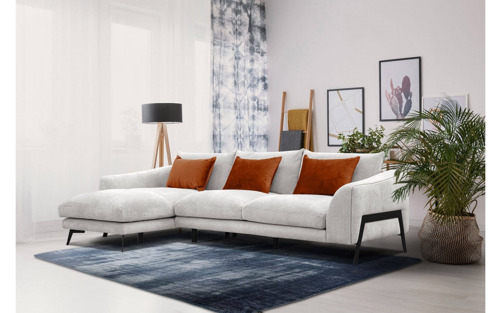 Ecksofa links 4-Sitzer WINTER