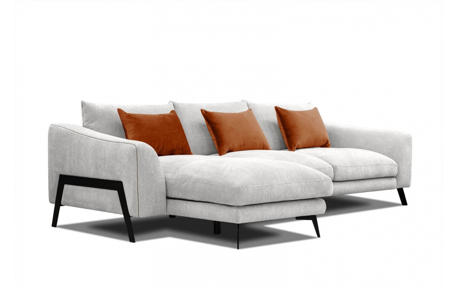 Ecksofa links 4-Sitzer WINTER