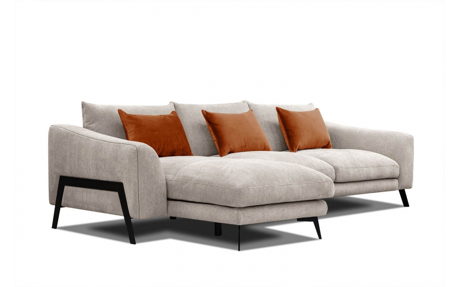 Ecksofa links 4-Sitzer WINTER