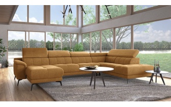 Ecksofa für ein großes Wohnzimmer