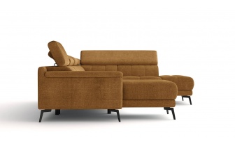 Wohnlandschaft U-Form rechts mit verstellbaren Kopfstützen FIERO