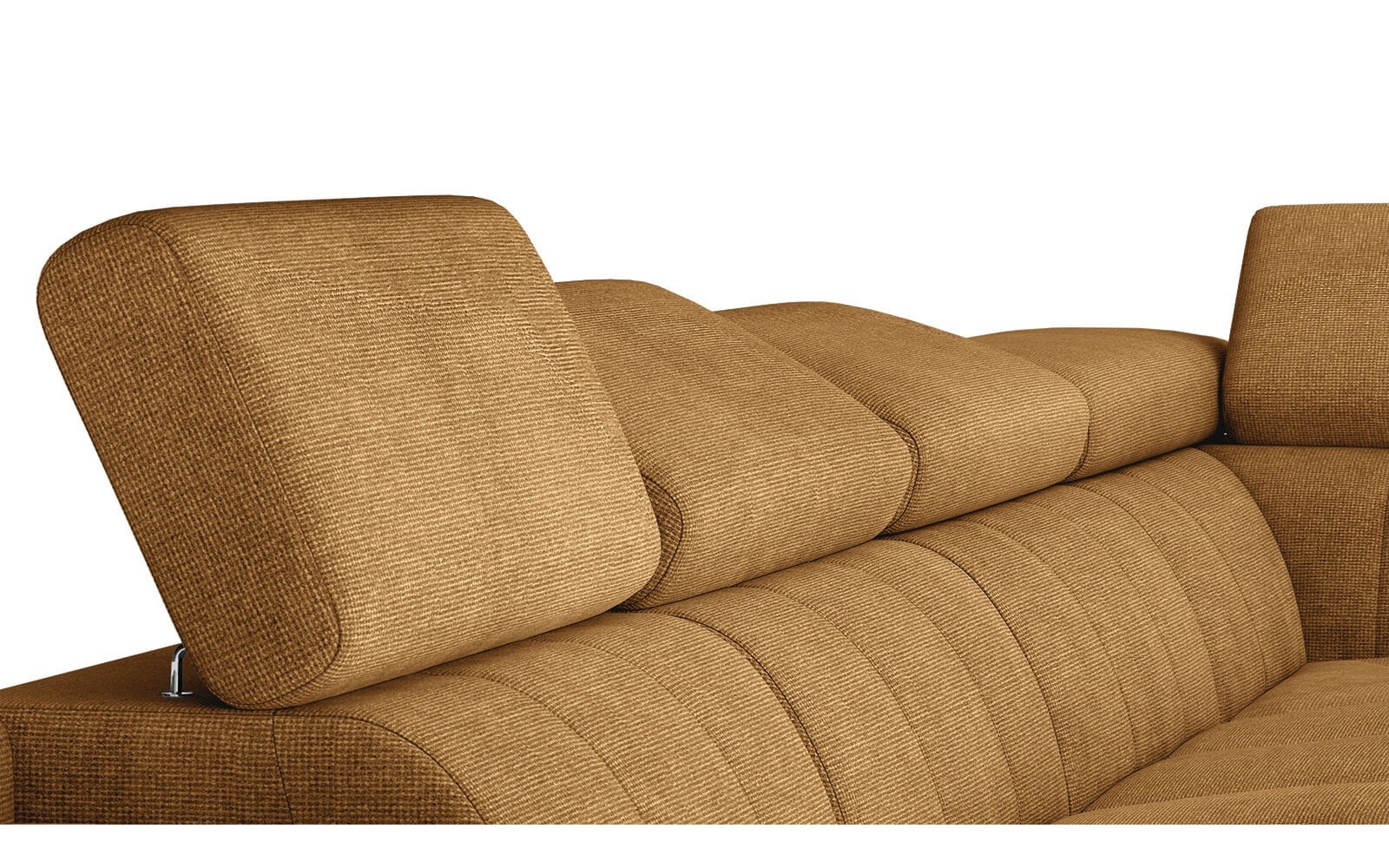 Wohnlandschaft U-Form rechts mit verstellbaren Kopfstützen FIERO