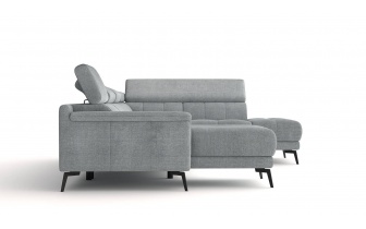 Wohnlandschaft U-Form rechts mit verstellbaren Kopfstützen FIERO