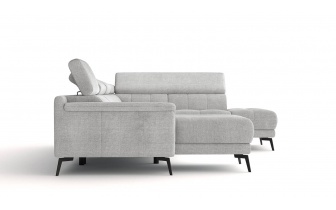 Wohnlandschaft U-Form rechts mit verstellbaren Kopfstützen FIERO