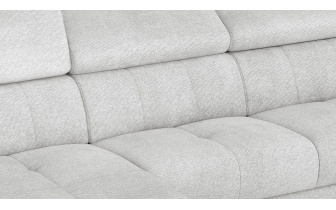 Wohnlandschaft U-Form rechts mit verstellbaren Kopfstützen FIERO