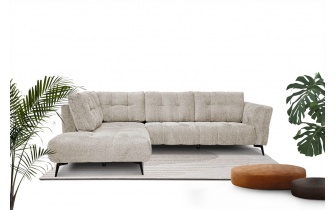 Ecksofa links 5-Sitzer KALMER