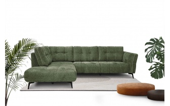 Ecksofa links 5-Sitzer KALMER