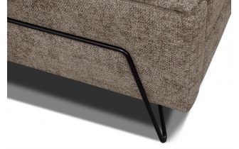 Ecksofa links mit verstellbaren Kopfstützen 5-Sitzer RODEN