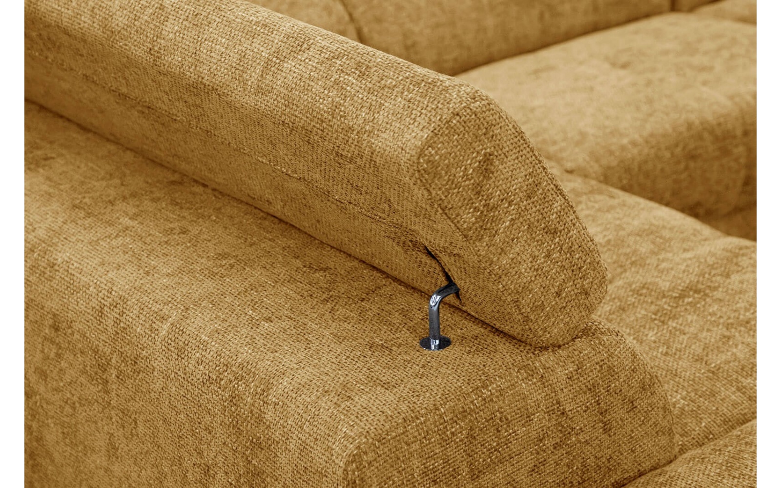 Ecksofa links mit verstellbaren Kopfstützen 5-Sitzer RODEN