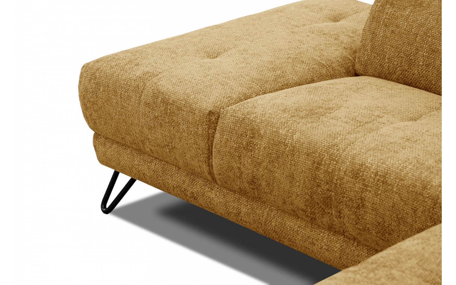 Ecksofa links mit verstellbaren Kopfstützen 5-Sitzer RODEN