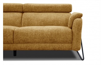 Ecksofa links mit verstellbaren Kopfstützen 5-Sitzer RODEN