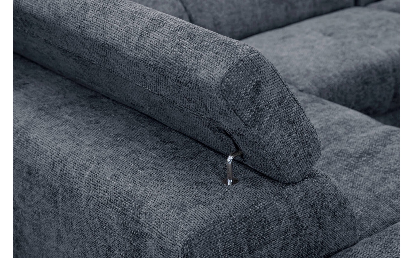 Ecksofa links mit verstellbaren Kopfstützen 5-Sitzer RODEN