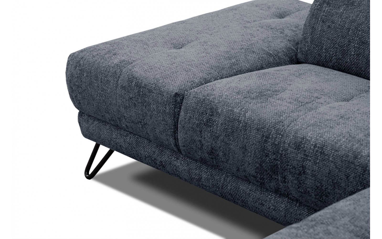 Ecksofa links mit verstellbaren Kopfstützen 5-Sitzer RODEN