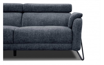 Ecksofa links mit verstellbaren Kopfstützen 5-Sitzer RODEN